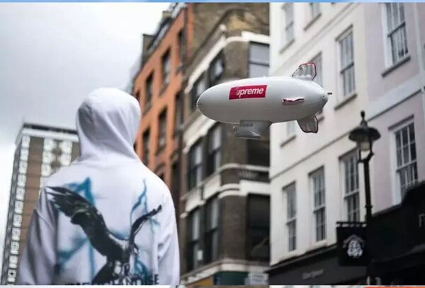 新品【supreme】17AW 飛行船 Inflatable Blimp