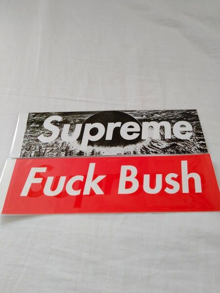 Supreme boxlogo ステッカー 2枚セット