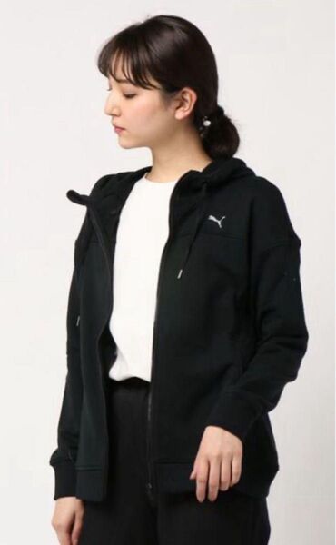 PUMA プーマ ダンサー ドレーピージャケット パーカー 黒