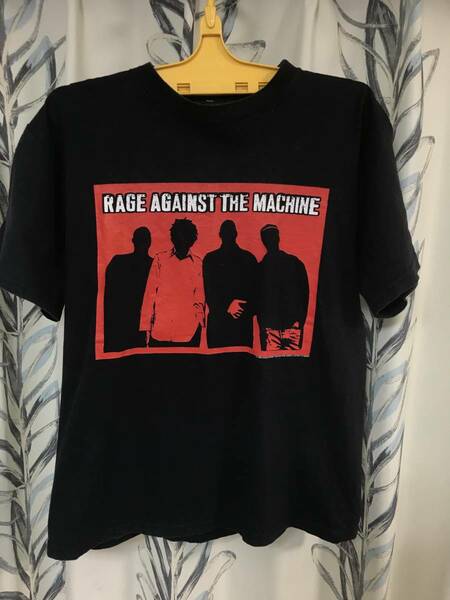 RAGE AGAINST THE MACHINEレイジアゲインストザマシーンの９９年ヴィンテージTシャツ　M　今だけ送料無料！！即決　GIANT