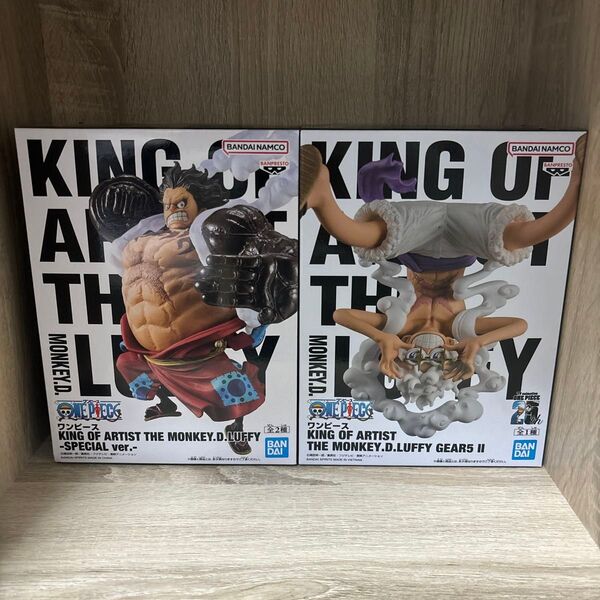 【新品未使用】ワンピースKING OF ARTISTニカ ルフィ ギア5
