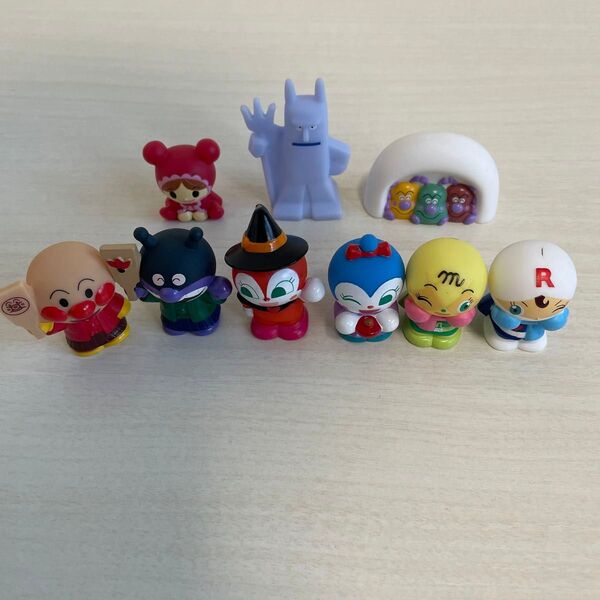 アンパンマン ソフビ 指人形 セット まとめ売り