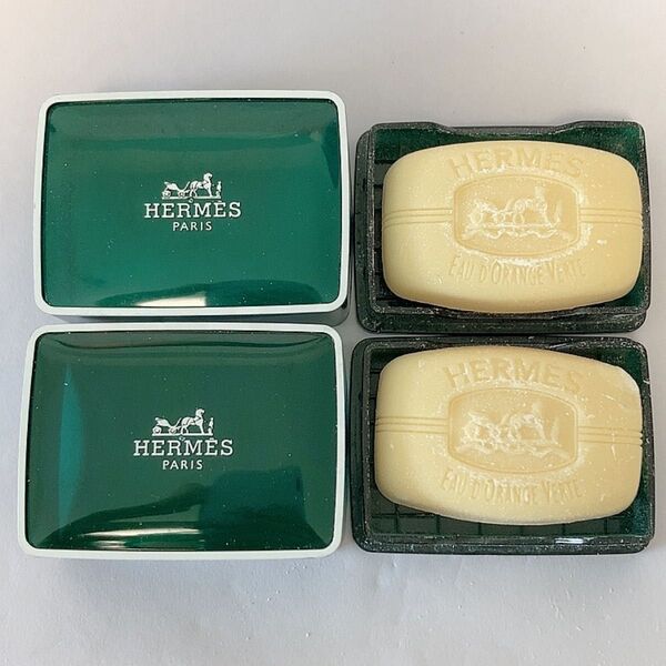 エルメス オードランジュ ヴェルト パルファムソープ 25g×2