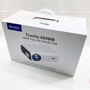 ☆新品☆《100インチスクリーン付き小型プロジェクター》アクロージョイ T660WB 台数限定特売品 4K対応 WiFi