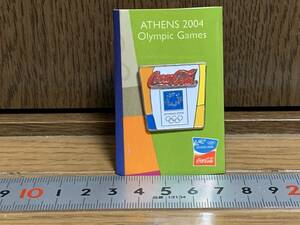 J◎【売切セール】コカ・コーラ　アテネオリンピック2004　ピンズ　バッヂ　H