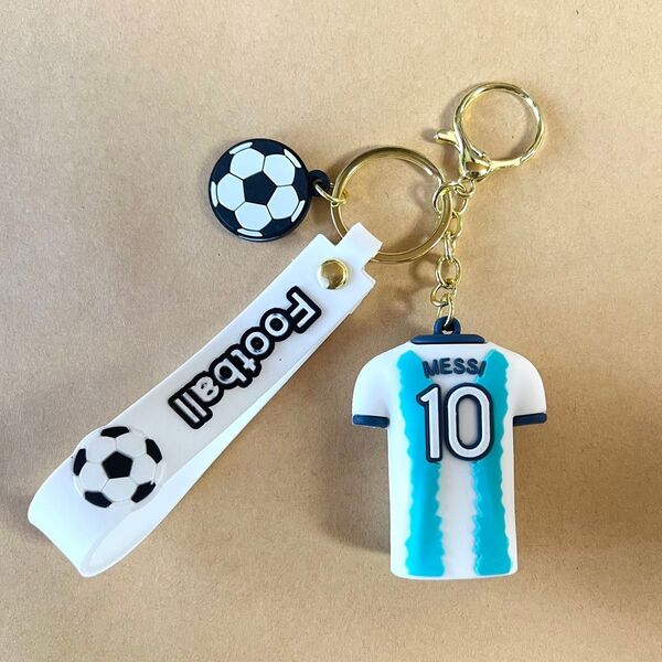 サッカーキーホルダー キーリング 子供プレゼント