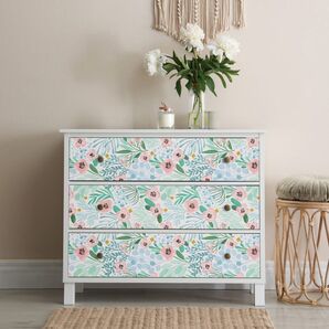 ラスト1点★再入荷無し★壁紙シール 壁紙 花柄 インテリア DIY 植物 クロス リメイクシート