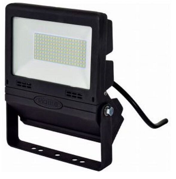 【未使用】日動 LED投光器 常設用フラットライト50W 黒 14277 LJS-FH50D-BK-50K