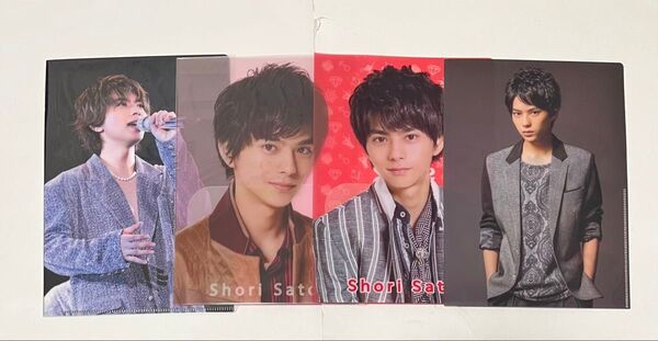 SexyZone セクゾ 佐藤勝利 ミニクリアファイル セット B