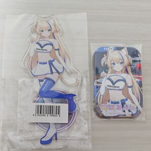 猫toまたたび 猫咲あんじ アクリルスタンド&缶バッジ