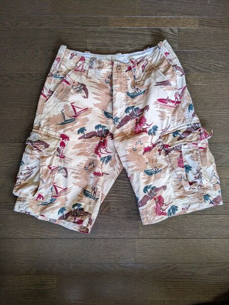送料込 良品 Denim & Supply カーゴ ハーフパンツ デニム & サプライ ラルフローレン RALPH LAUREN