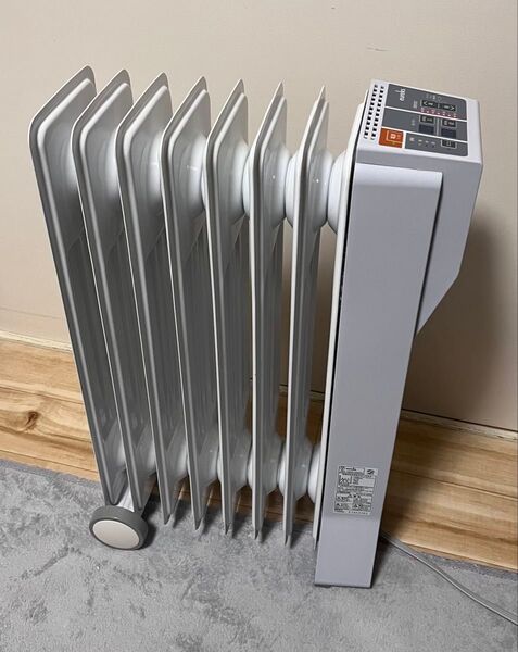 eureks LF8BS(IW) オイルヒーター 1200W