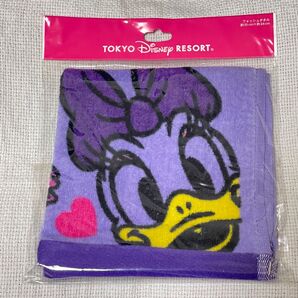 お値下げ中 東京ディズニーリゾート デイジー ウォッシュタオル ハンドタオル 未使用品