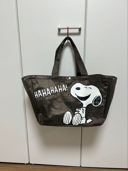 SNOOPY レジカゴサイズ ショッピングバッグ