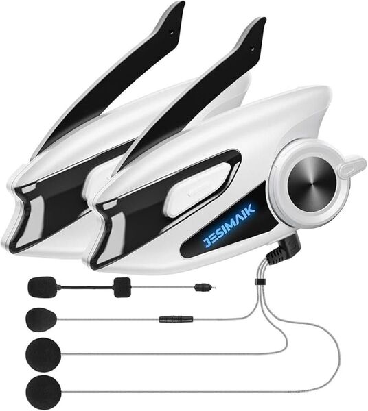 バイク インカム X6S バイク用インカム Mesh接続 アプリ不要 安定性向上 音楽ながら通話 6人同時通話