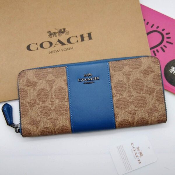 新品 COACH 長財布 レディース