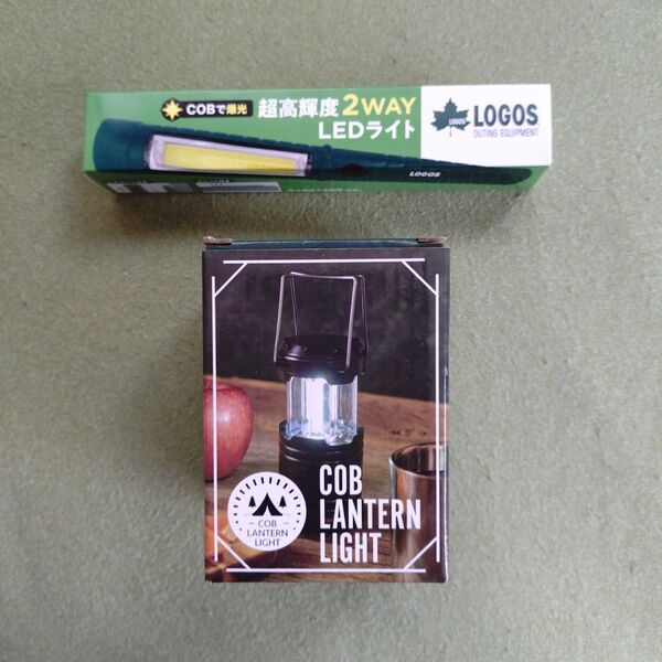 COB LANTERN LIGHT LOGOS 2WAY LEDライト セット