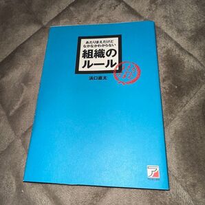 あたりまえだけどなかなかわからない組織のルール/浜口 直太 美品 ビジネス本
