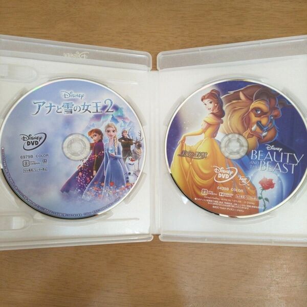 アナと雪の女王2DVD+美女と野獣DVD
