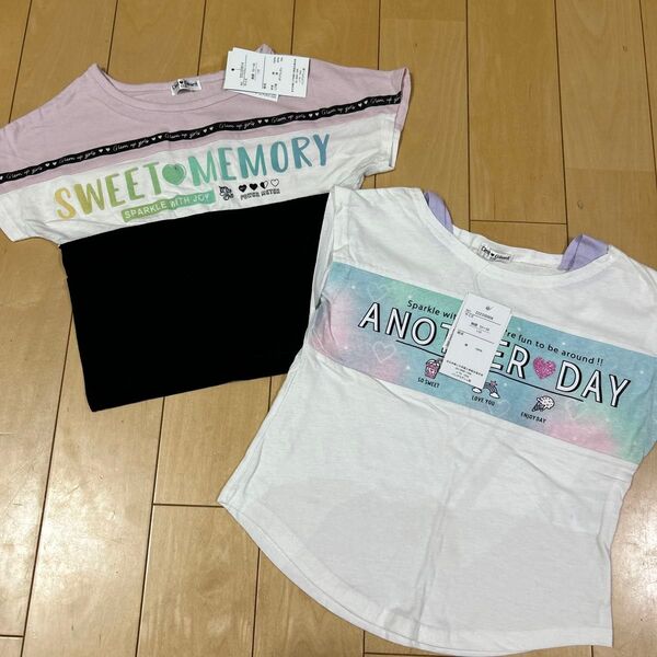 新品 110 トップス Tシャツ 2点セット