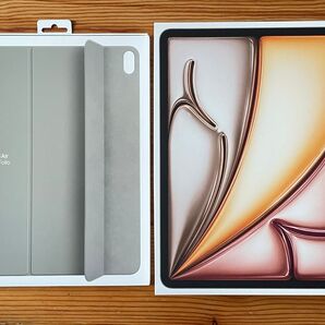 【美品】13インチiPad Air Wi-Fiモデル 128GB スターライト・iPad Air用Smart Folio