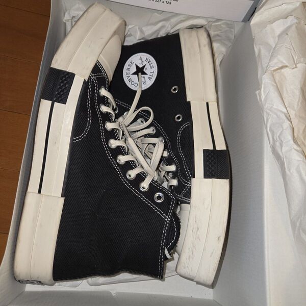 CONVERSE TURBODORK CHUCK 70 HI ブラック/ホワイト