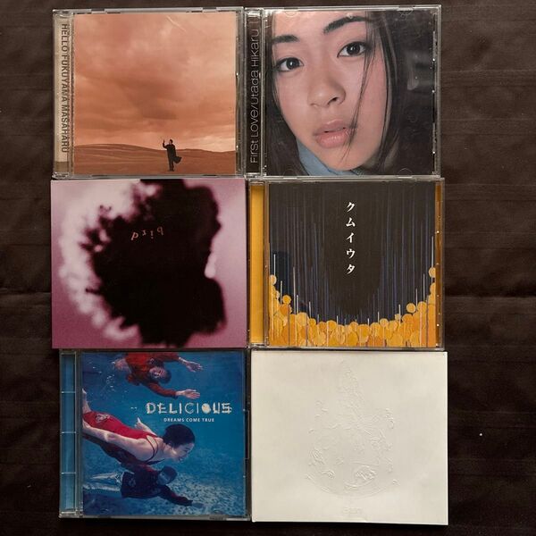 CD まとめ売り 邦楽CD 6枚セット Utada Hikaru