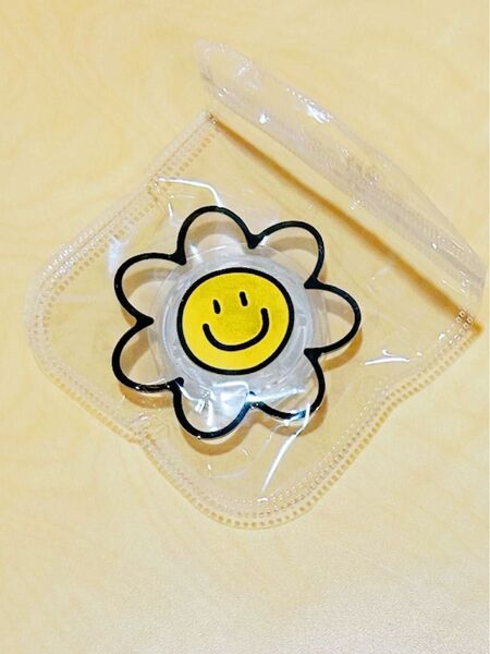 ポップソケット グリップトック スマホスタンド ニコちゃん フラワー