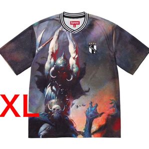 【新品未使用未開封】Supreme Frank Frazetta Soccer Jersey "Death Dealer"