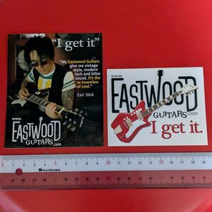 Eastwood Guitars ステッカー 2枚セット