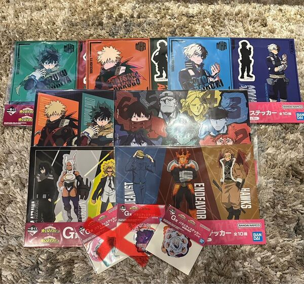 一番くじ 僕のヒーローアカデミア G賞 バラエティステッカー