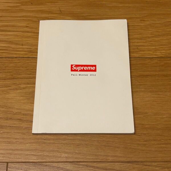 Supreme 2012AW カタログ LOOKBOOK