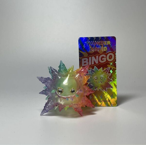 INSTINCTOY THUNDER LIQUID Electric Rainbow 1/144 POPMART リキッド ソフビ