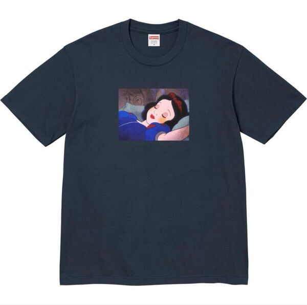 Supreme Snow White Tee Medium Navy