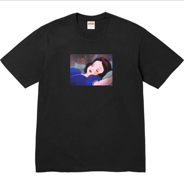 Supreme Snow White Tee Black Large