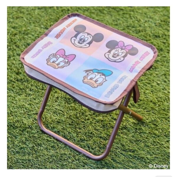 Disney Characters しっかり座れる! 折りたたみチェア