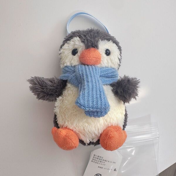 顔厳選 Jellycat ジェリーキャット ペンギン クリスマス限定 ぬいぐるみ ピーナッツペンギン
