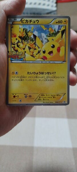 たいりょうはっせいピカチュウ068/XY-P、ピカチュウMレベル45012/022M