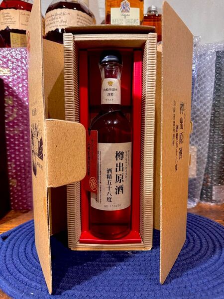 【希少】サントリー 山崎蒸溜所 樽出原酒 酒精五十八度 ピュアモルト