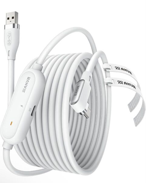 AMVR Linkケーブル 5m 急速充電Quest 3S/Quest 3/Oculus Quest 2/Pico 4