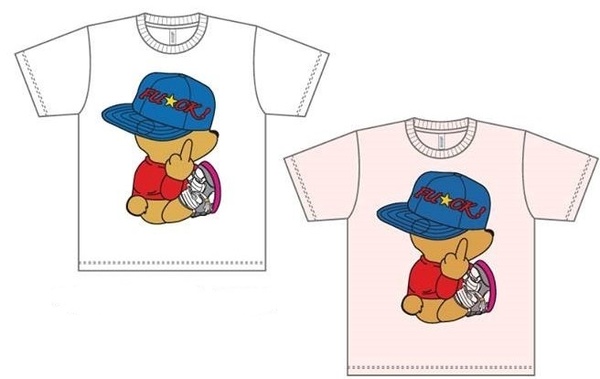 プロレスリングFU★CK! NEW Tシャツ2020 白&ピンク かわいさ満点!