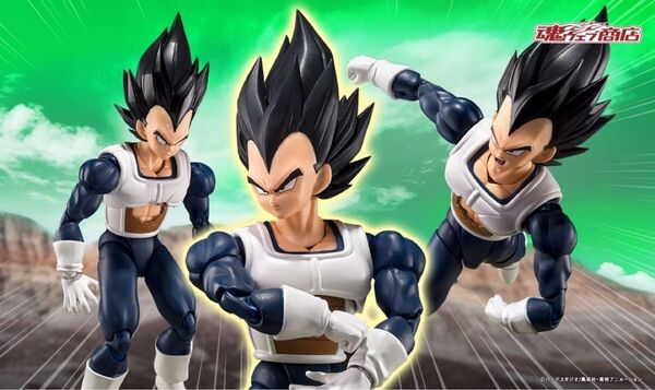【S.H.figuarts ベジータ 旧戦闘服】ドラゴンボール プレバン 1/12可動フィギュア 未開封フリーザ 悟空 一番くじ