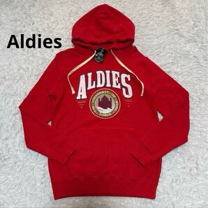 新品タグ付☆ Aldies アールディーズ カレッジ スウェット パーカー