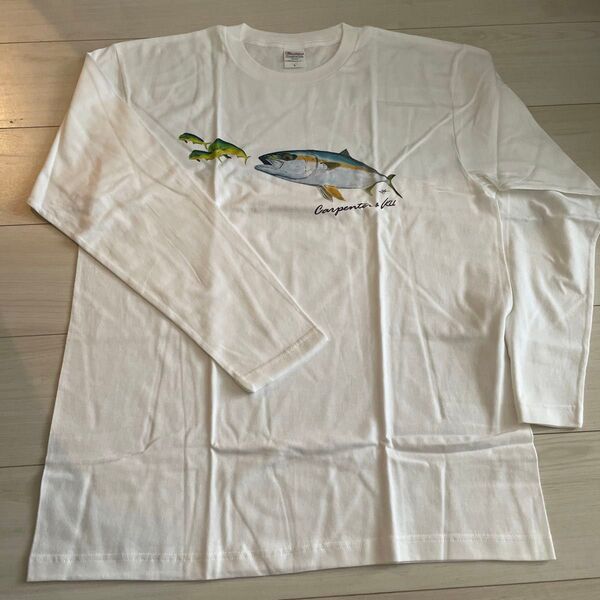 カーペンター 長袖Tシャツ ヒラマサ&シイラ Lサイズ ★ Carpenter ロングスリーブ