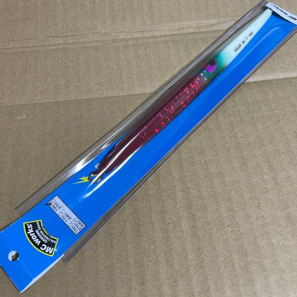 MCワークス キラージグ V 190g SQUID GLOW ★ MC works' エムシーワークス