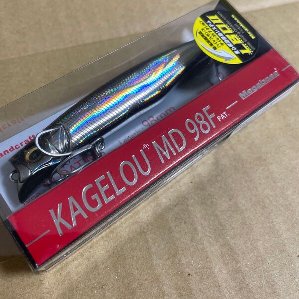 メガバス カゲロウ MD 98f オリカラ ハラグロシャッド ★ Magabass KAGELOU HARAGURO SHAD