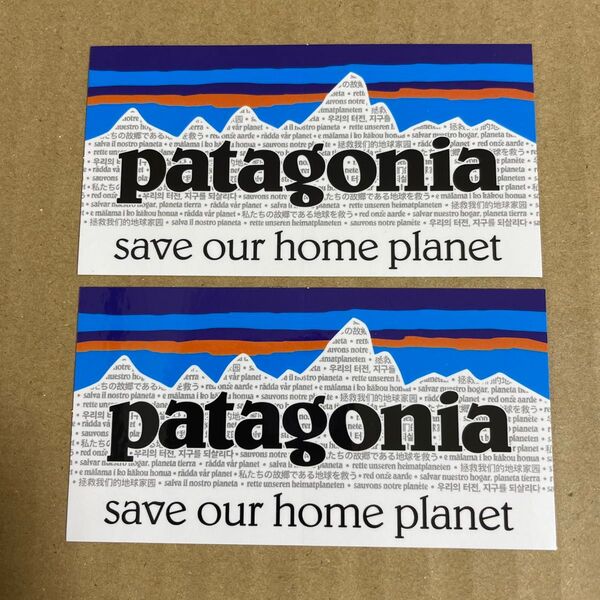 パタゴニア ステッカー 2枚セット ★ Patagonia