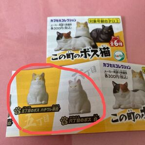 この町のボス猫 2体のみ(添付紙2枚あり)