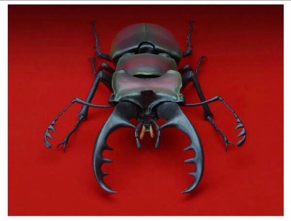 いきもの大図鑑 くわがた02 ミヤマクワガタ バンダイ 生き物大図鑑 フィギュア ガチャ カプセルトイ ガシャポン BANDAI