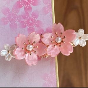 【新色】桜のヘアクリップ
